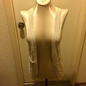 American Rag cable knit vest Medium